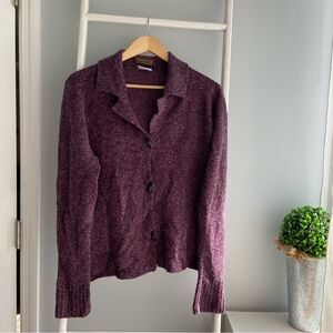 Columbia Purple Women's Cardigan Sweater